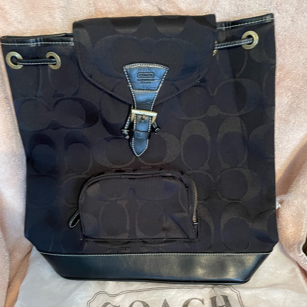 Coach backpack never used!